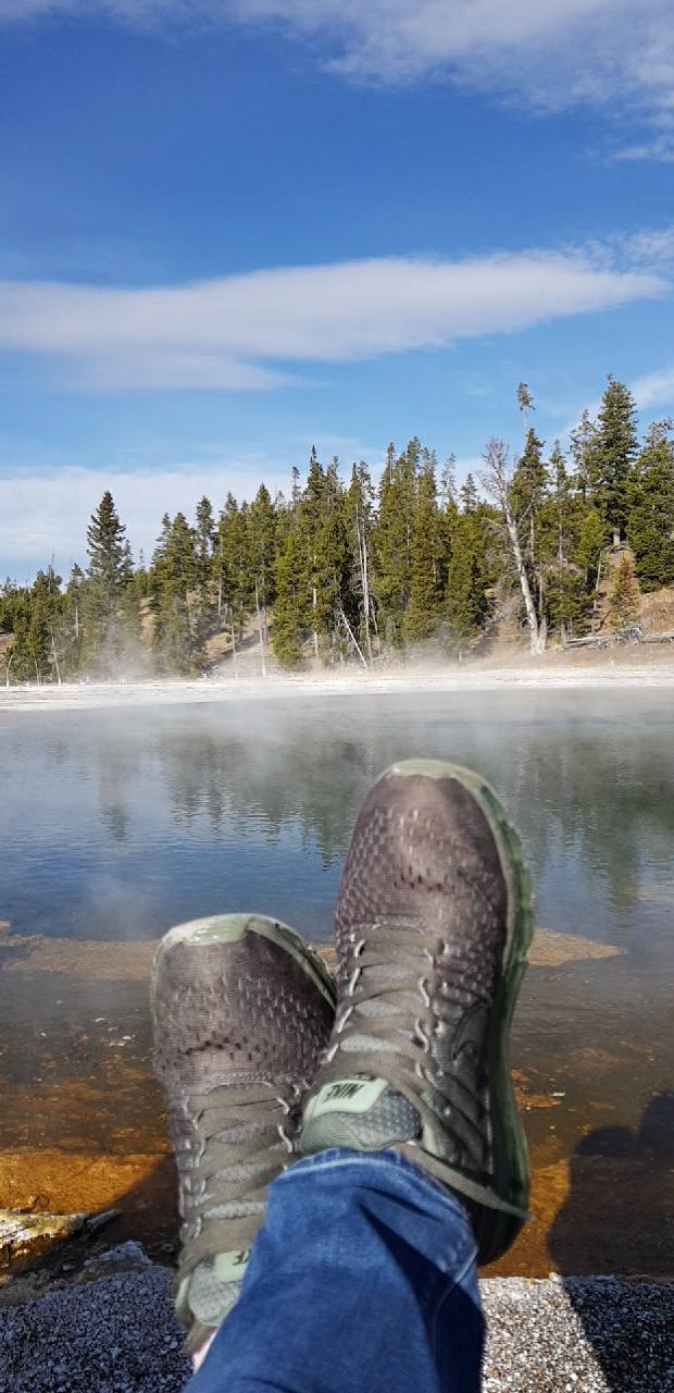 Borrelende geisers Yellowstone